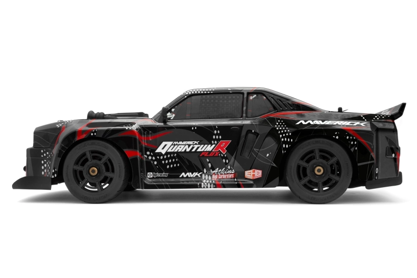 RC auto QuantumR Muscle Car FLUX 1/8 4WD, černo/červená