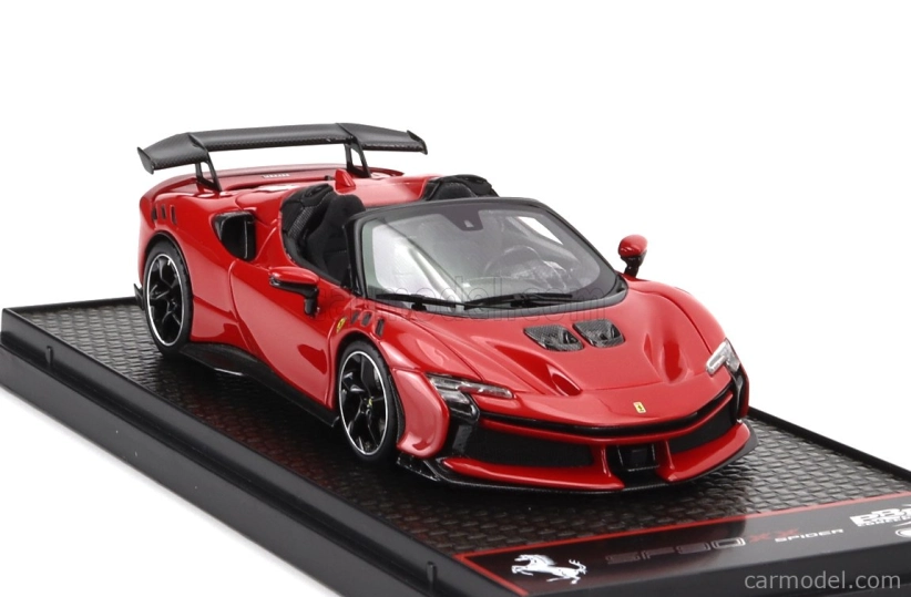 Bbr-models Ferrari Sf90 Xx Stradale Spider 2024 1:43 Rosso Corsa 322 - červená čierna