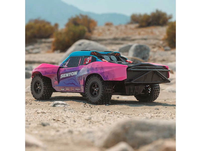 RC auto Arrma Senton 223S BLX 4WD 1:10 RTR DSC, červené