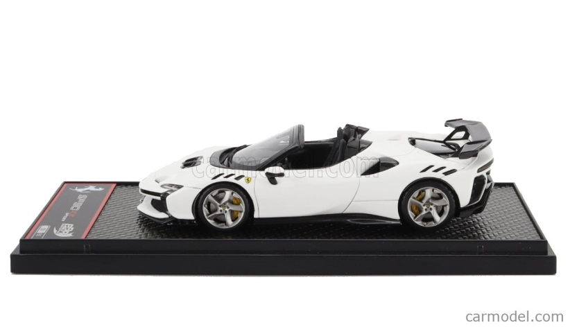 Bbr-models Ferrari Sf90 Xx Stradale Spider 2024 1:43 Bianco Cervino - Biela Čierna
