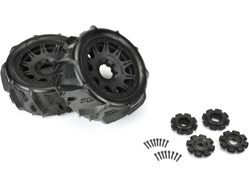Pro-Line kolo 5.7", pneu Dumont, disk Raid H24 černý (2)