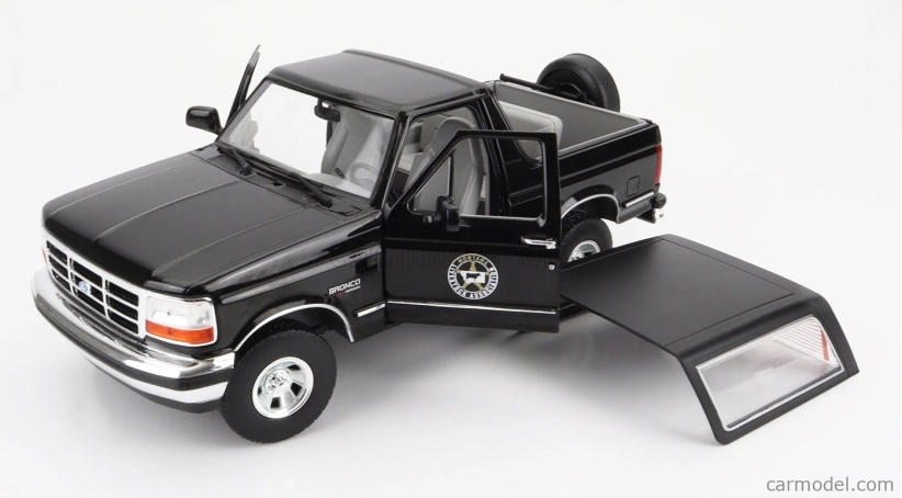 Greenlight Ford usa Bronco Montana Livestock Association 1992 - Yellowstone 1:18 Black