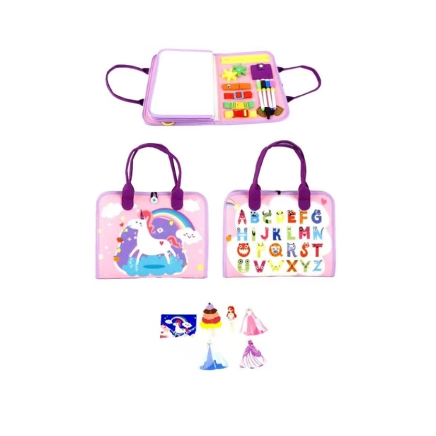 2Kids Toys Senzorická busy kniha Jedonorožec 2