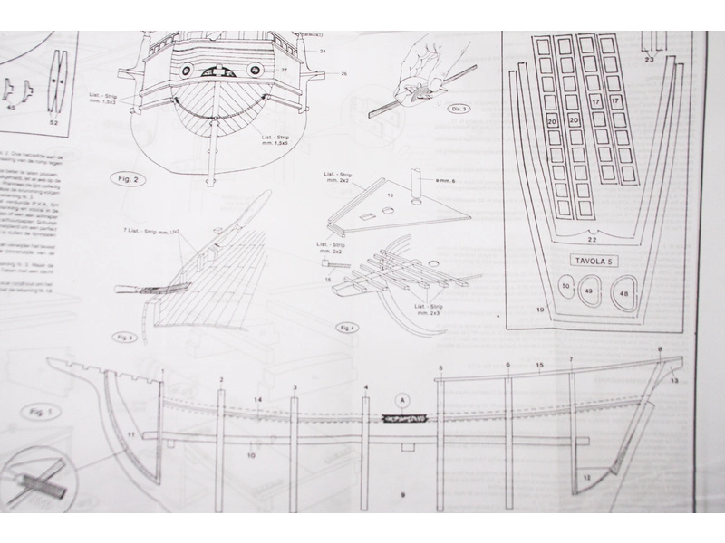 Mantua Model Pinta 1:50 kit