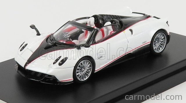 Lcd-model Pagani Huayra Roadster 2018 1:64 Bílá Perla
