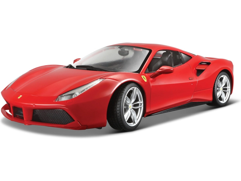 ROZBALENÉ – Bburago Ferrari 488 GTB 1:18 červená