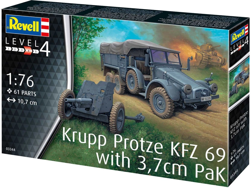 Revell Krupp Protze KFZ 69 s 3,7cm Pak (1:76)