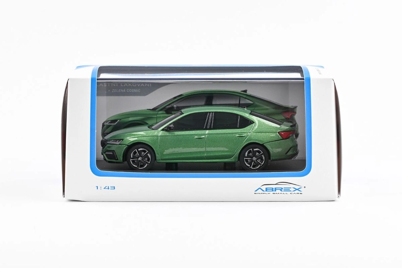 Abrex Škoda Octavia IV RS (2020) 1:43 - Zelená Cosmic metalíza