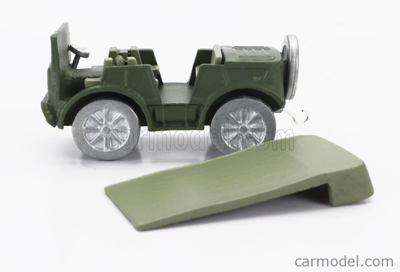 Officina-942 Fiat Tm40 Tractor Trattore Pesante Closed 1941 1:76 Vojenská Zelená