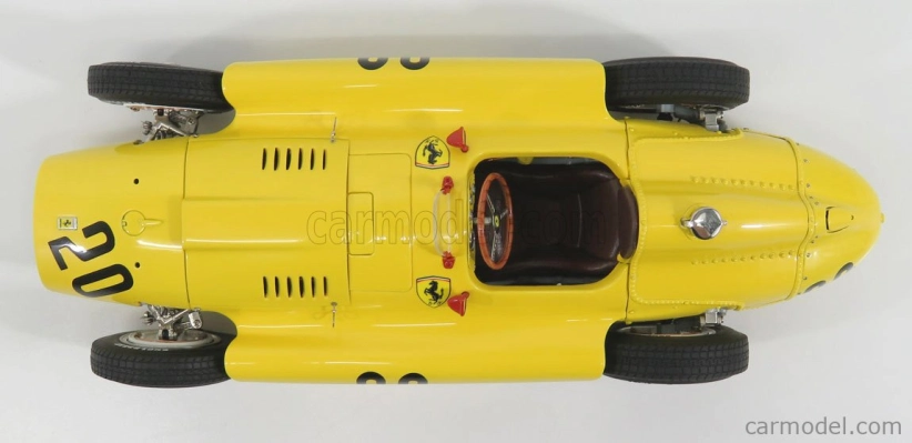 Cmc Ferrari F1 Set 2x Lancia D50 N 20 6. Gp Belgicka 1956 A.pilette + D50 N 6 Winner Gp Torino 1955 A.ascari 1:18 Červená Žltá