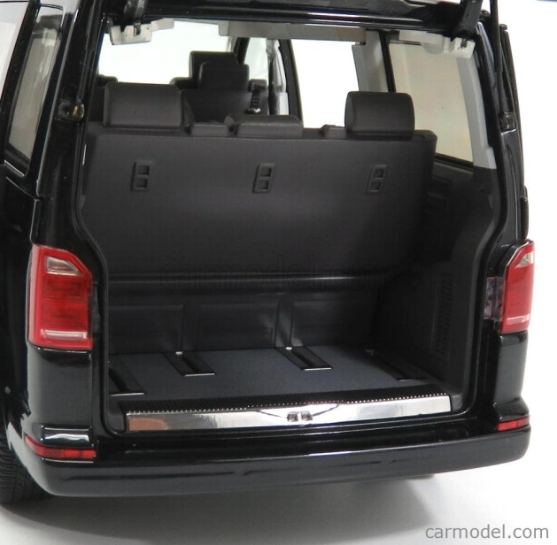 Nzg Volkswagen T6 Multivan Highline Minibus 2017 1:18 Black