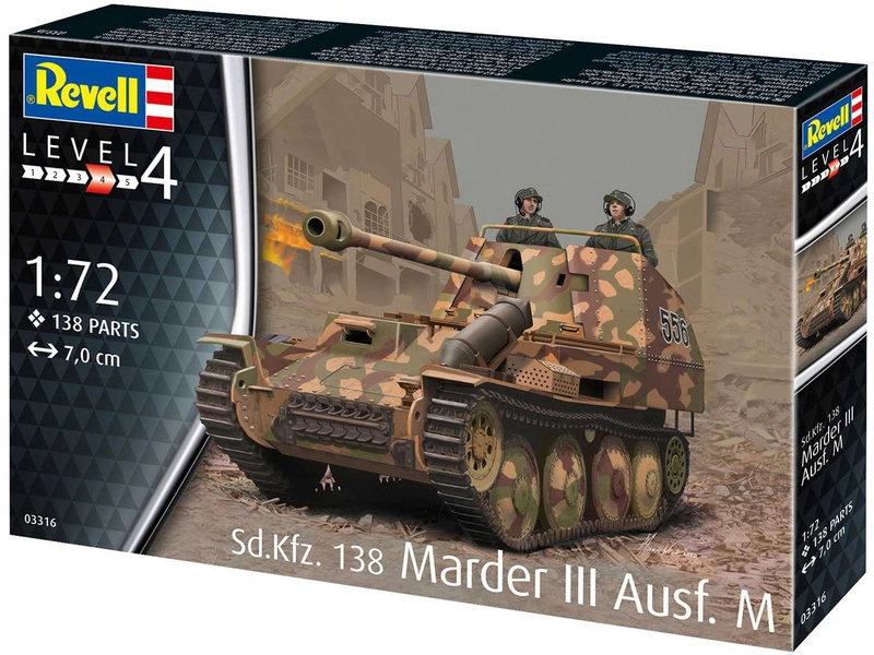 Revell Sd. Kfz. 138 Marder III Ausf. M (1:72)