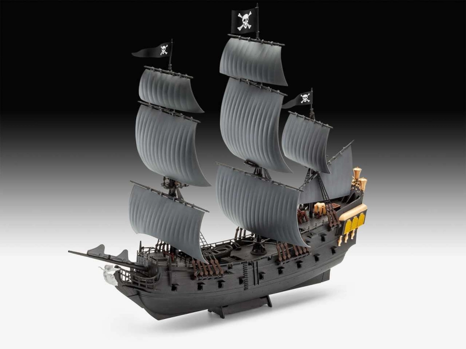 EasyClick loď 05499 – Black Pearl (1:150)