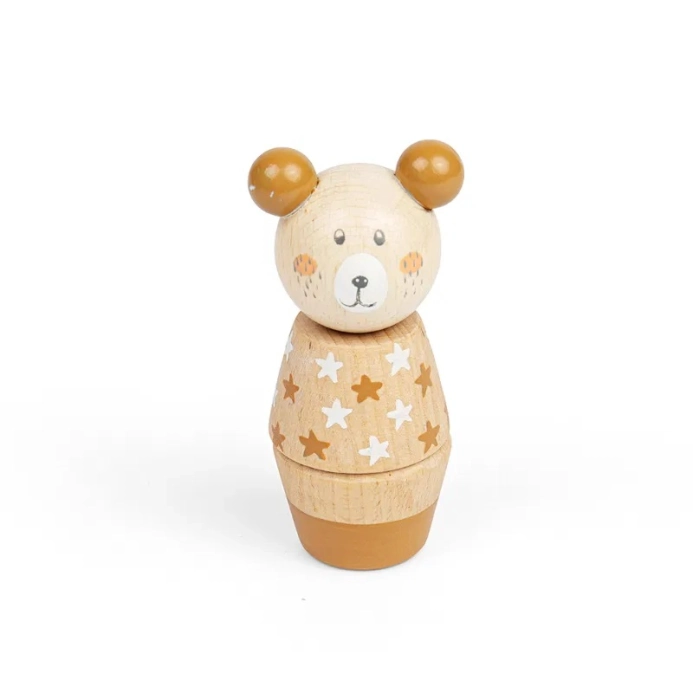 Bigjigs Toys Dřevěné šroubovací zvířátko 1 ks