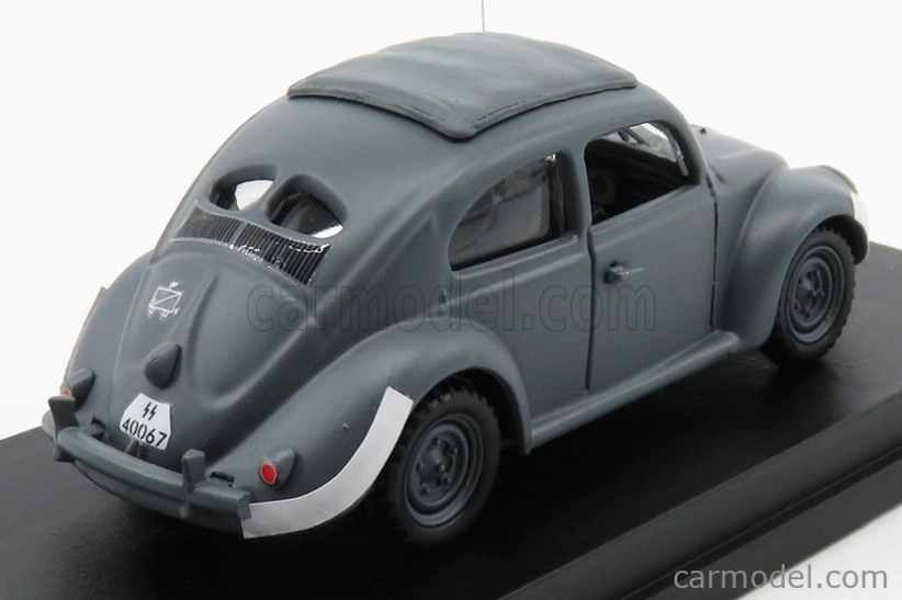 Rio-models Volkswagen Beetle Maggiolino Kafer 1942 - s registračnou značkou 1:43 sivá