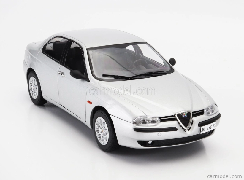 Mitica-diecast Alfa romeo 156 2.0 Twin Spark 1997 - Black Interior 1:18 Silver 612