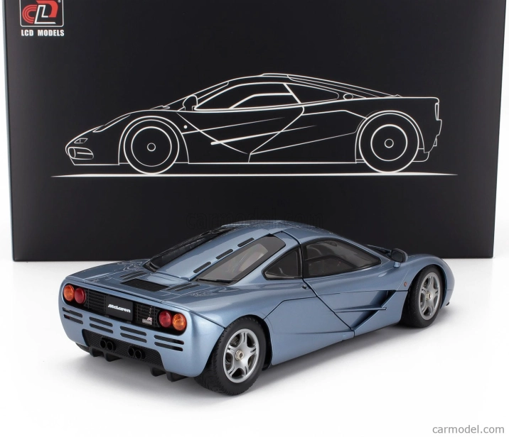 Lcd-model Mclaren F-1 Xp5 1993 1:18 Světle Modrá Met