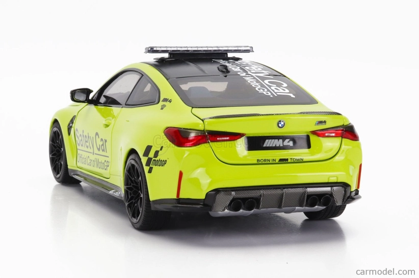 Minichamps BMW 4-series M4 Coupe (g82) Safety Car Motogp Season 2020 1:18 Žlutá