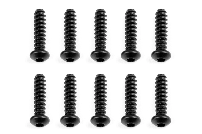 Samorezná skrutka M2,6x10mm s imbusovou hlavou, 10ks.