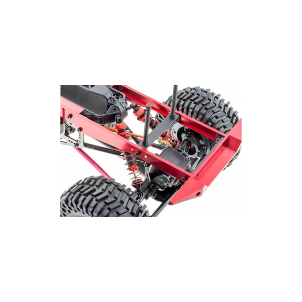 RC auto Yakubi Sakai Crawler, červená