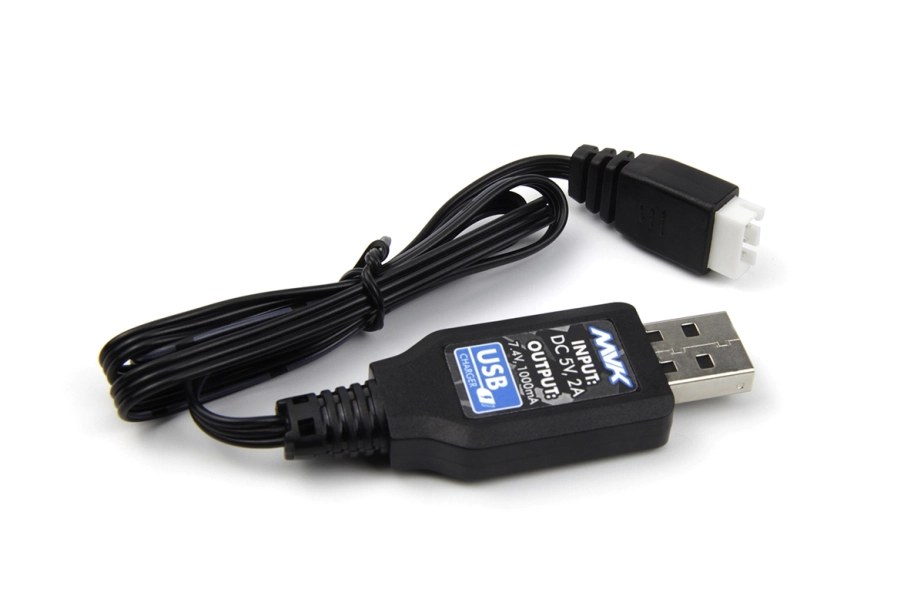 7,4 V USB nabíjačka