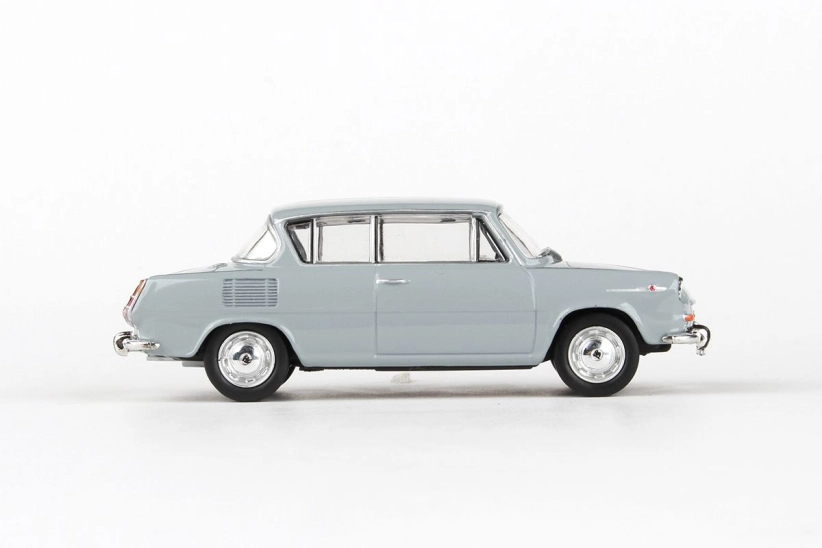 Abrex Škoda 1100MBX (1969) 1:43 – sivá námorná