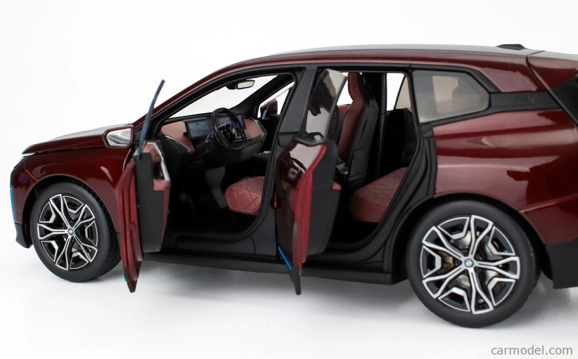 Minichamps BMW Ix-series Suv 2023 1:18 Červená