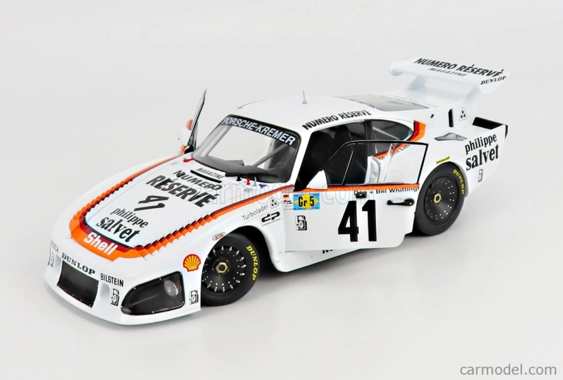 Solido Porsche 935 K3 Team Porsche Kremer Racing N 41 Winner 24h Le Mans 1979 K.ludwig - B.whittington - D.whittington 1:18 Biela