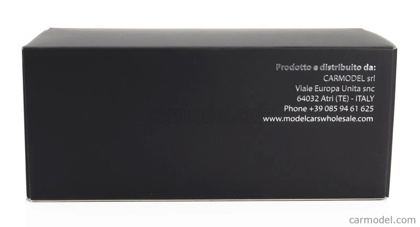 Luxbox Vetrina display box Base In Ecopelle Nera 1:12, černá