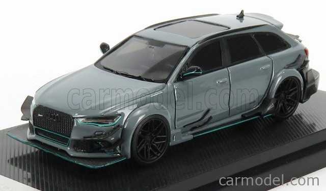 Glm-models Audi A6 Rs6 Avant Race Darwinpro Widebody 2017 1:64 Cement Grey