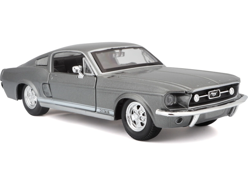 Maisto Ford Mustang GT 1967 1:24 šedá metalíza