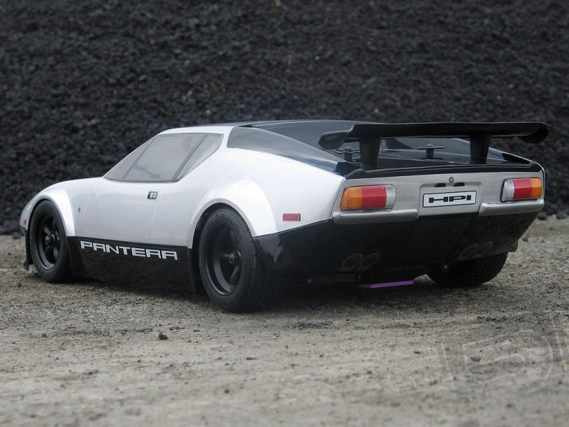 Karoséria číra De Tomaso Pantera (200 mm/vzadu 210 mm/rázvor 255 mm)