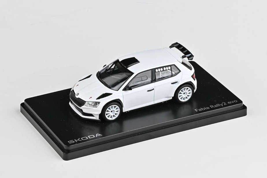 Abrex Škoda Fabia III FL Rally2 Evo (2019) 1:43 - Biela