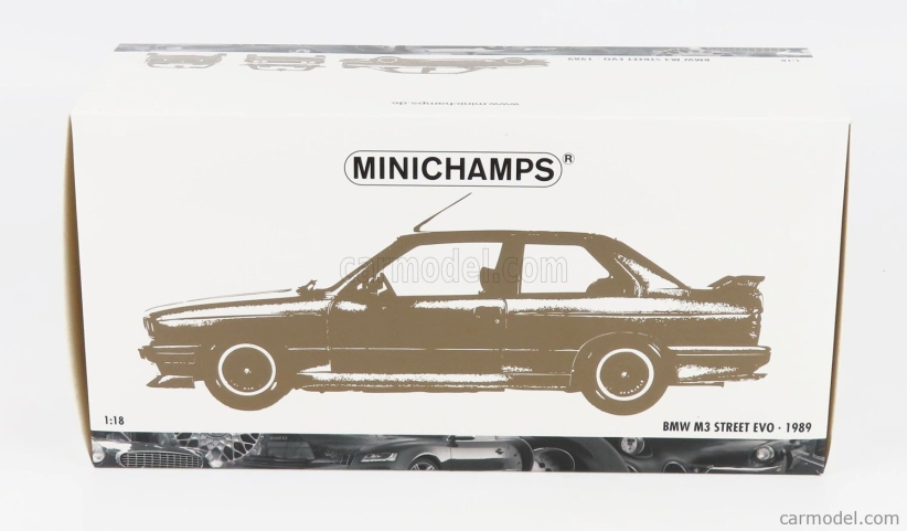 Minichamps BMW 3-series M3 (e30) 1987 1:18 Blue Met