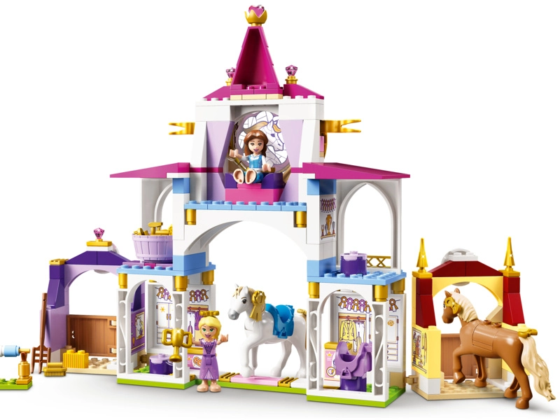 LEGO Disney Princess – Kráľovské stajne Krásky a Lociky