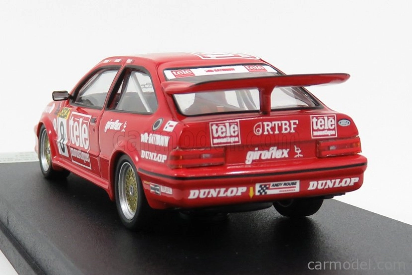 Trofeu Ford england Sierra Cosworth N 8 24h Spa 1987 A.rouse - T.tassin - W.percy 1:43 Červená