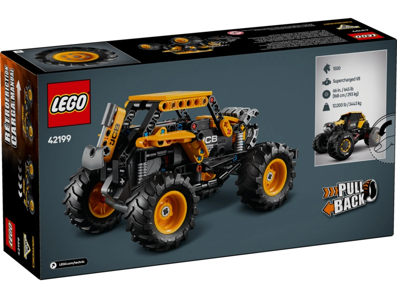 LEGO Technic – Monster Jam™ DIGatron™ s naťahovacím motorom