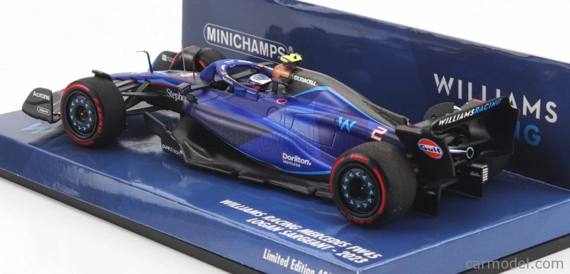 Minichamps Williams F1 Fw45 Team Williams Racing N 2 Season 2023 Logan Sargeant 1:43 Blue