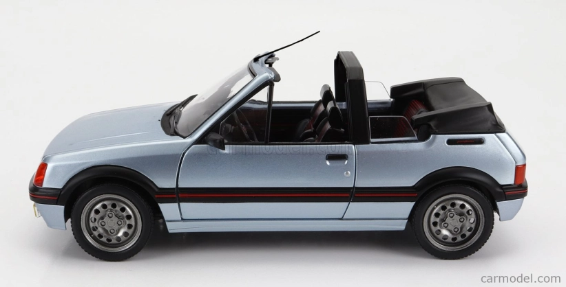 Solido Peugeot 205 Cti Mki (gti) 1.6 Cabriolet 1989 1:18 Light Blue Met