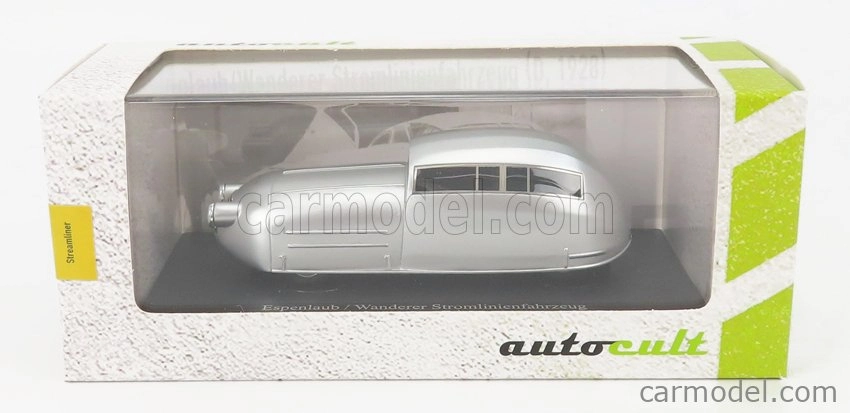 Autocult Espenlaub Wanderer Streamliner Nemecko 1928 1:43 Silver Met