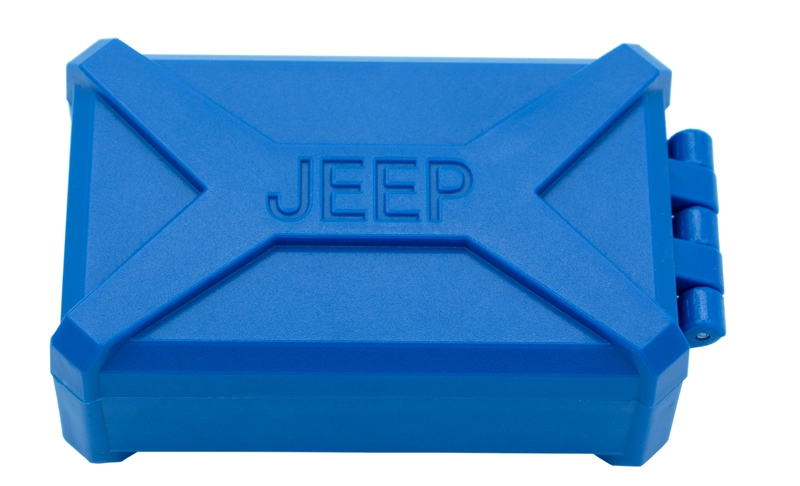Kanister Jeep, modrý