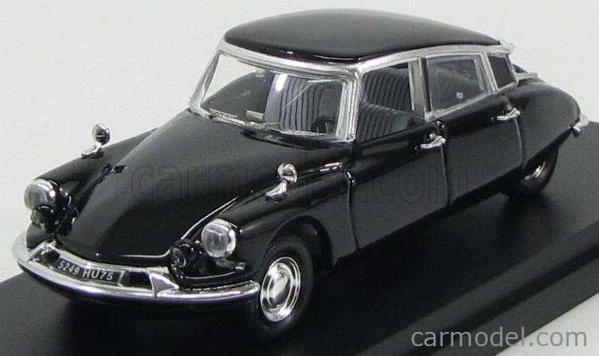 Rio-models Citroen Ds19 Presidential Car Attempt Charles De Gaulle 1962 - With Bullet Holes 1:43 Black