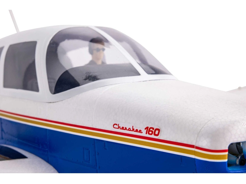 RC letadlo E-flite Cherokee 1.3m AS3X SAFE Select BNF Basic