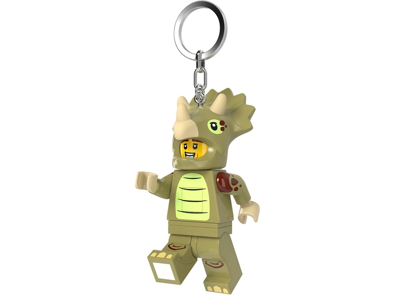 LEGO svietiaca kľúčenka - Triceratops