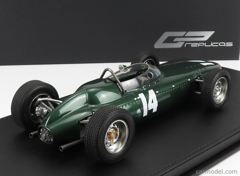 Gp-replicas BRM F1 P57 Brm Team N 14 Graham Hill 1:18, tmavě zelená