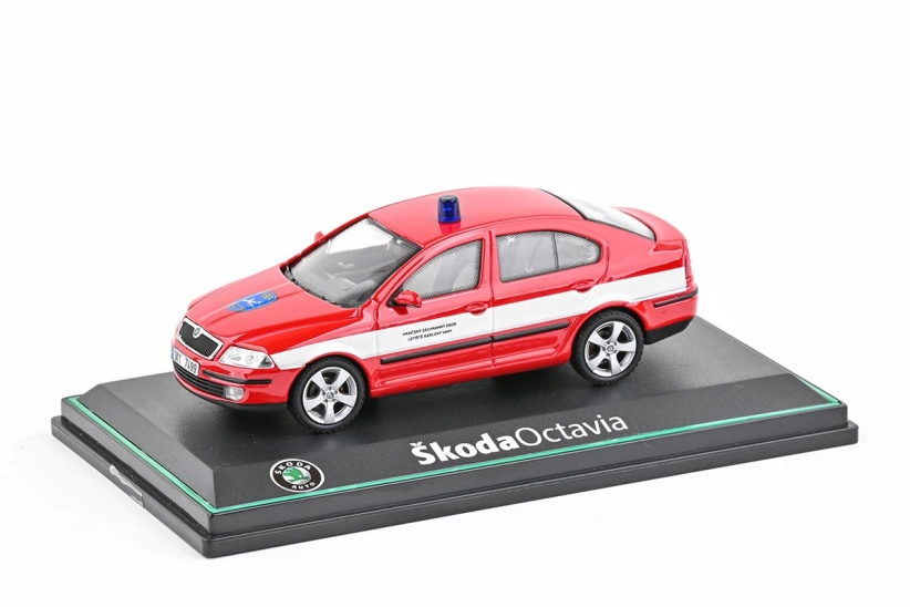 Abrex Škoda Octavia II (2004) 1:43 - HZS Letisko Karlove Vary