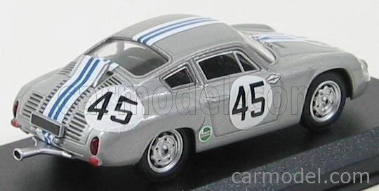 Najlepší model Porsche 1600 Gs Abarth N 45 Sebring 1964 Cassel - Sesslar 1:43 Silver