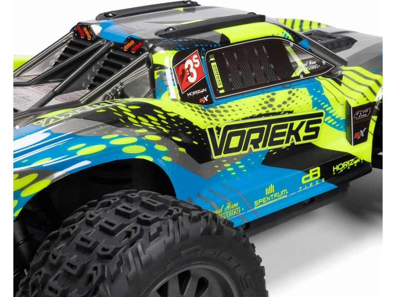 RC auto Arrma Vortex 223S BLX 1:10 4WD RTR DSC, červená