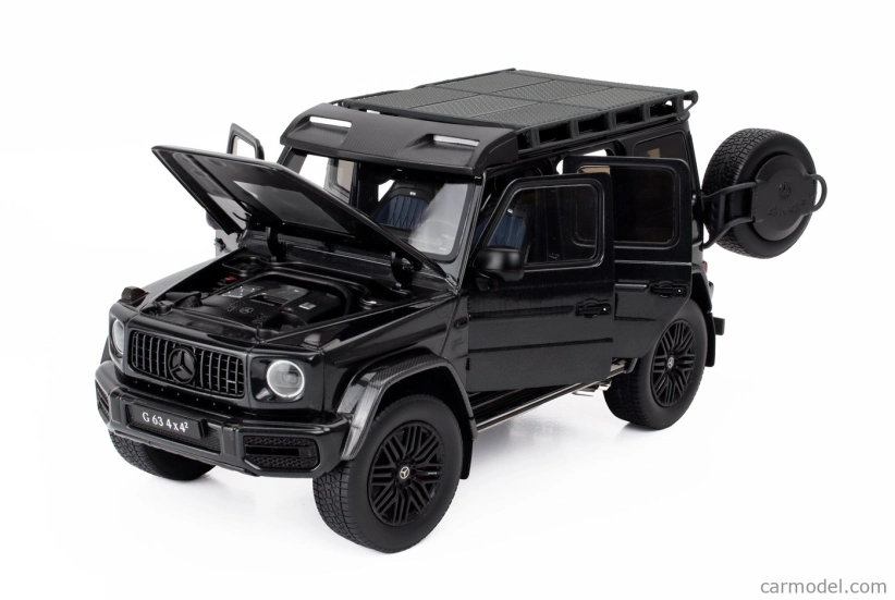 I-scale Mercedes benz G-class G63 Amg V8 Biturbo 4x4 (w463) 2022 1:18 Black Met