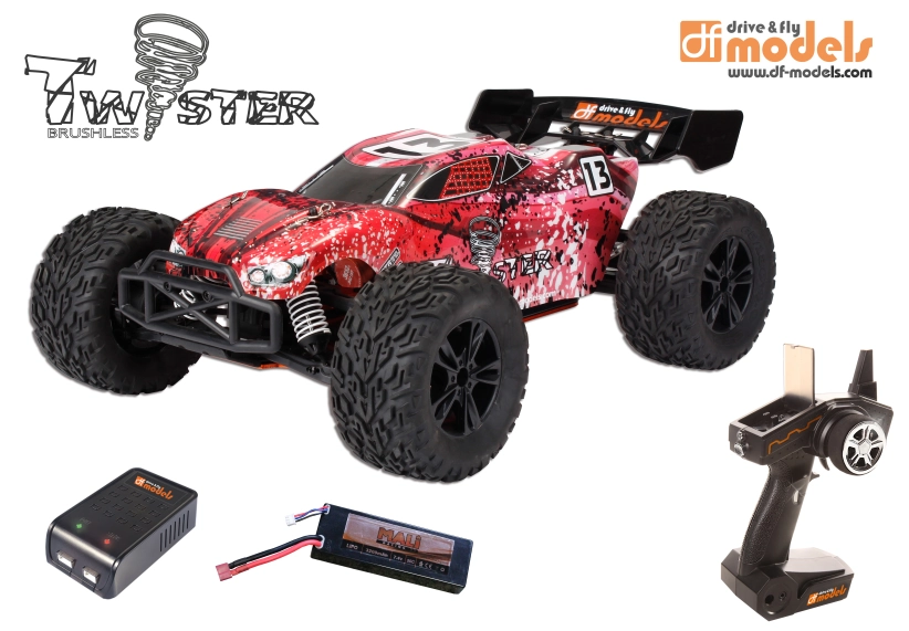 RC auto TWISTER Truggy 1:10 brushless